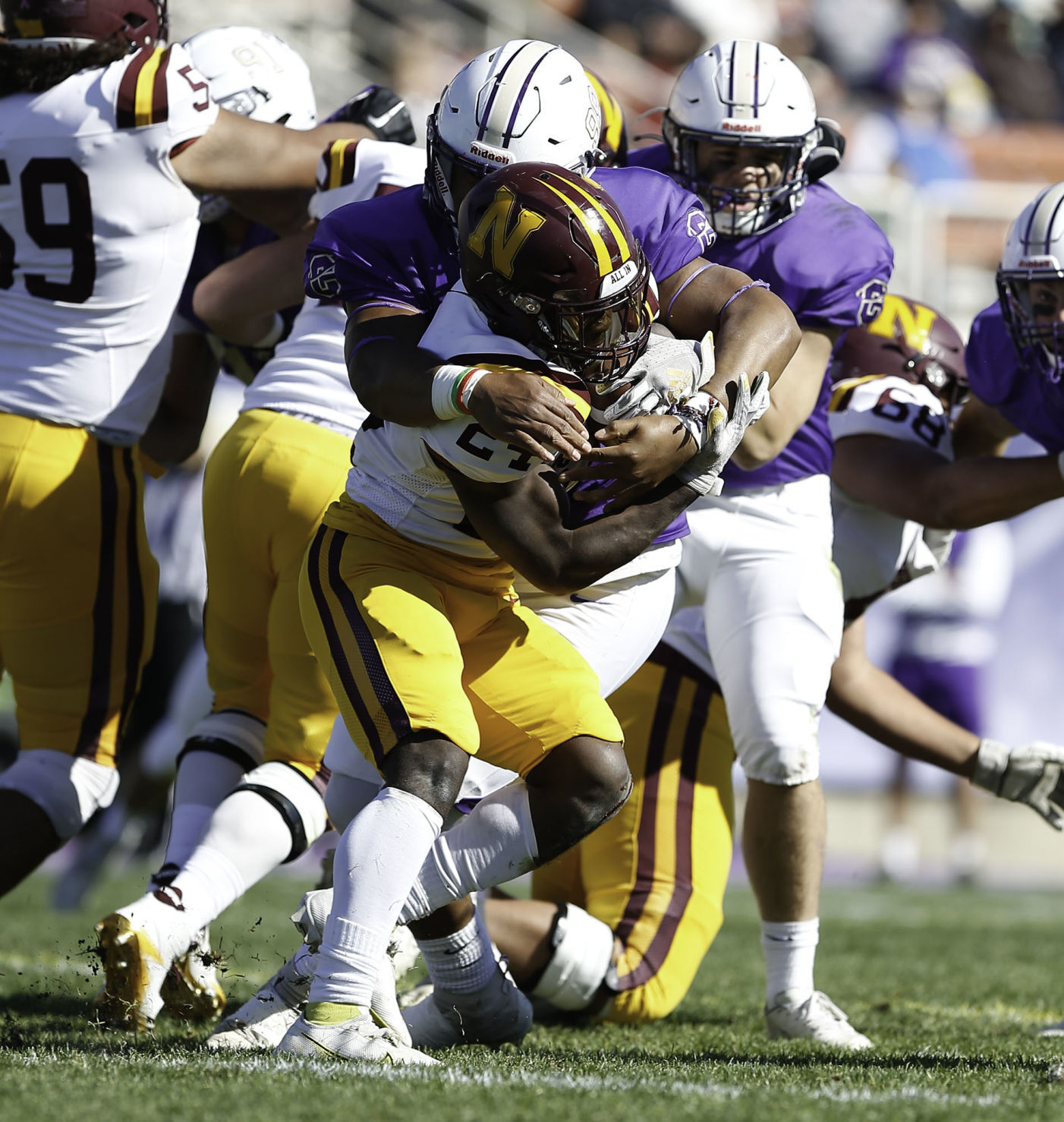 Carroll defense vs. MSUN 2021